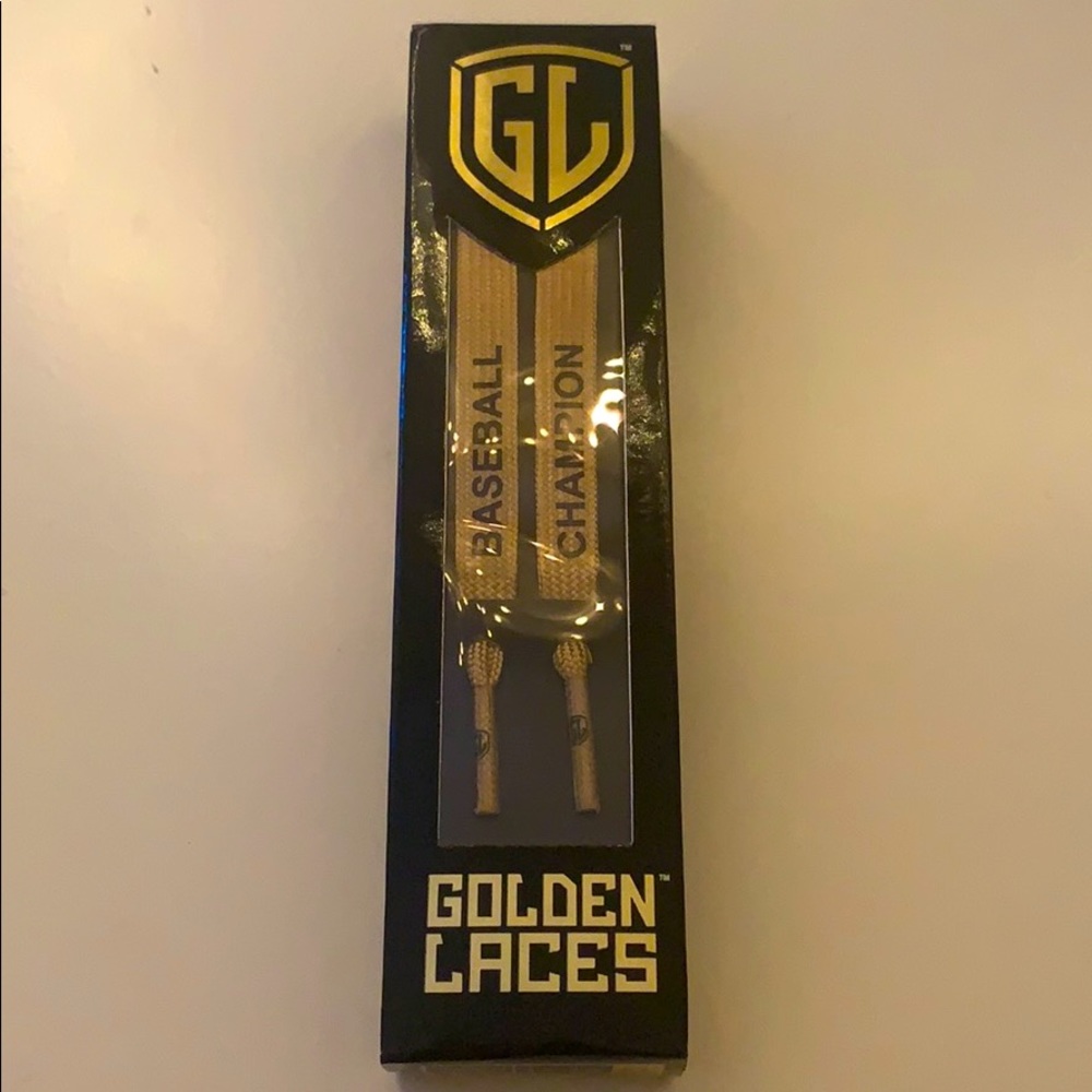 Golden Shoe Laces